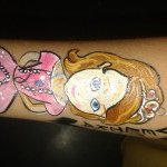 Birthday party tattoo artist