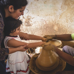 birthday entertainment pottery making