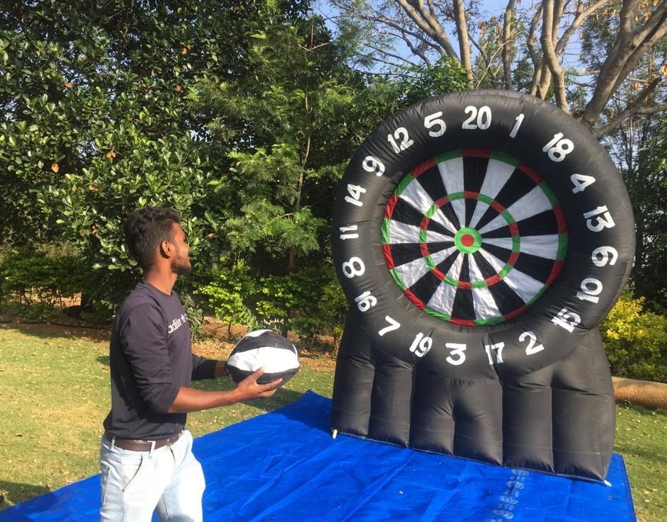 Dart game setup for kids Birthday parties Bangalore