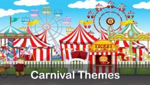 Carnival theme birthday party decorations bangalore
