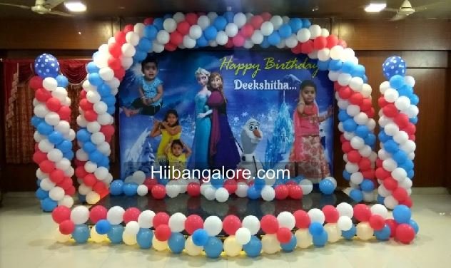 Frozen theme setup bangalore
