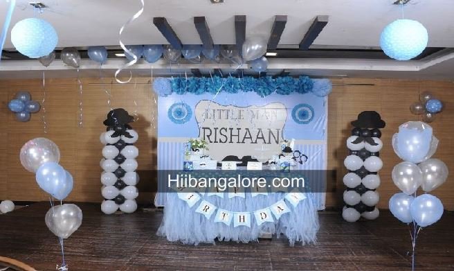 Little man crafted theme decoration