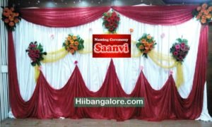 Basic namakarana decoration Bangalore