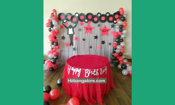 Birthday party crafts work decorators Bangalore
