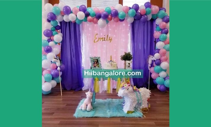Organic birthday party crafts decorators Bangalore