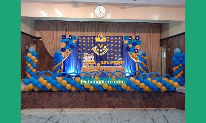 Prince theme craft works birthday party decorators Bangalore