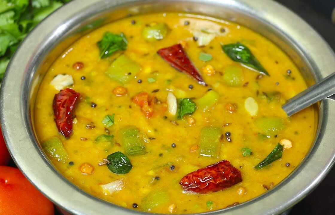 Andhra style beerakaya pappu catering services in Bangalore