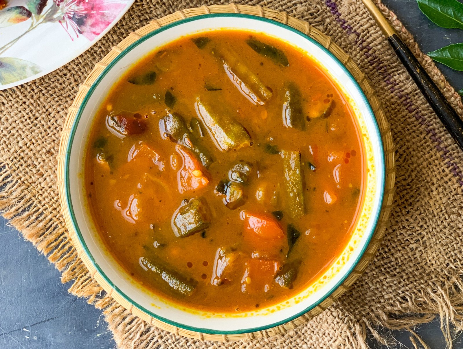 Andhra style bendakaya pulusu catering services in Bangalore