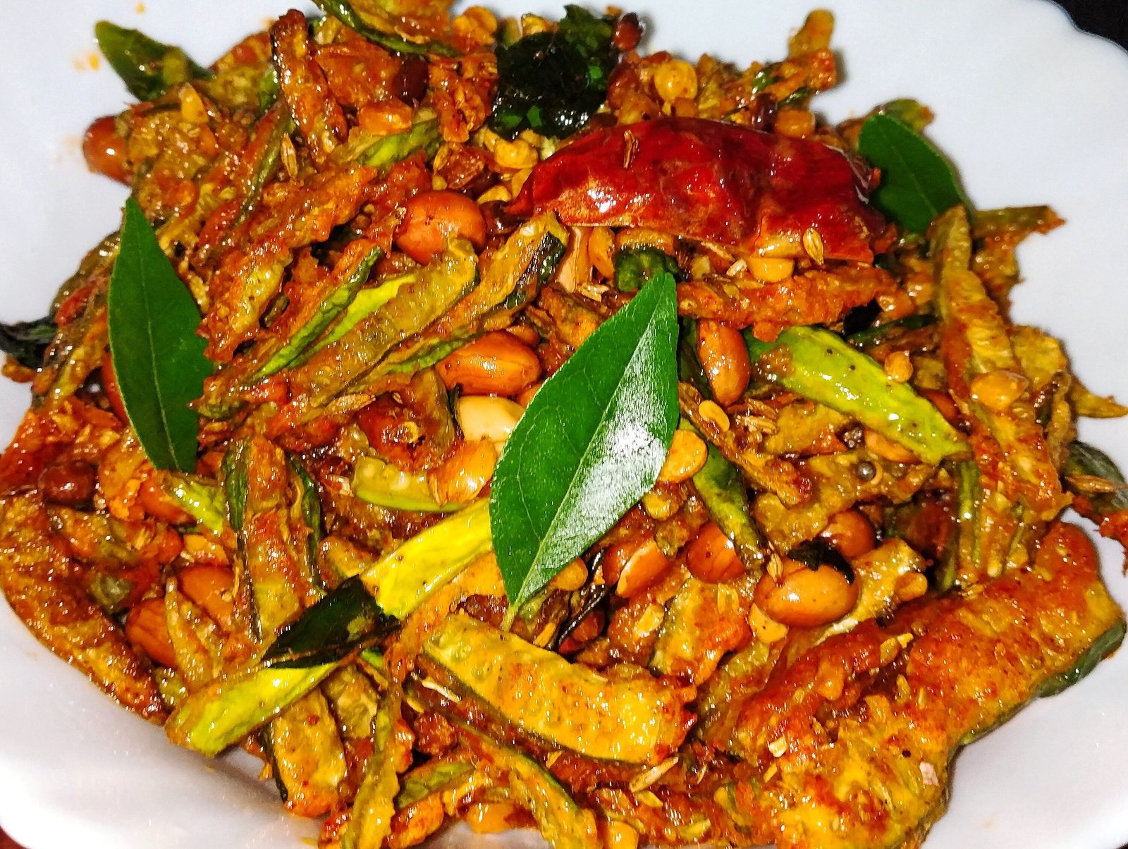 Andhra style dondakaya vepudu catering services in Bangalore