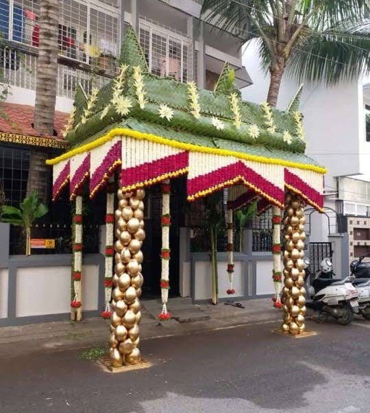 Pandiri decoration for housewarming